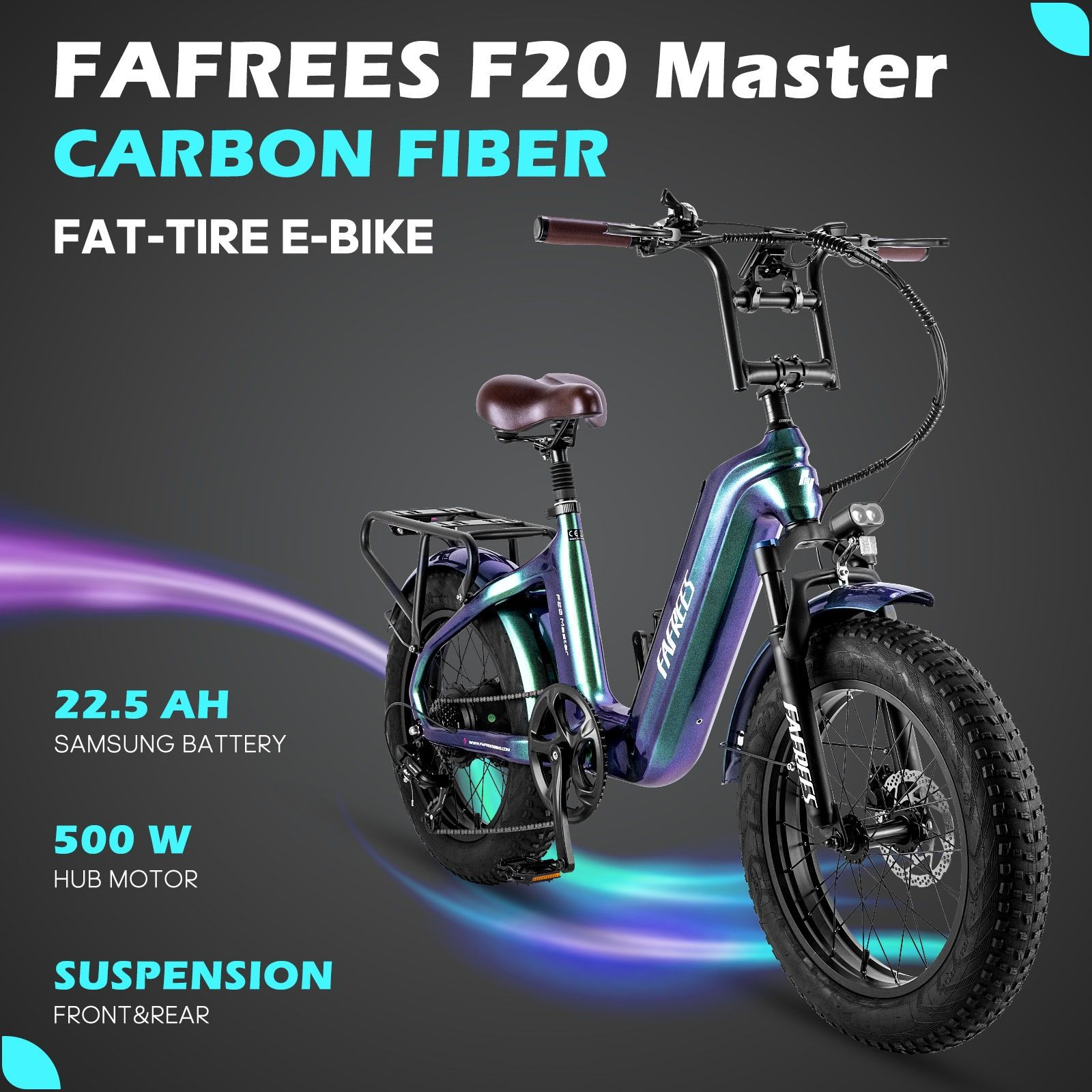 Bicicleta electrică Fafrees F20 Master